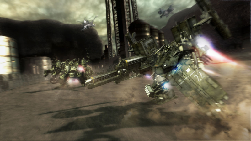 Illustration for article titled We Got Armored Core V Screens Incoming!